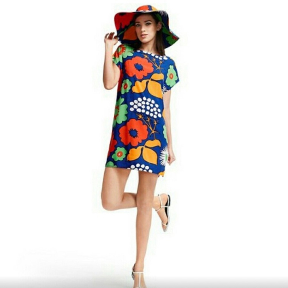 Marimekko Kukkatori print Floral Top - Picture 1 of 9